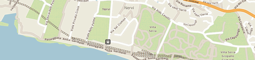 Mappa della impresa studio villa e cevasco associati a GENOVA