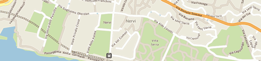 Mappa della impresa fondazione clinica del lavoro ispri a GENOVA