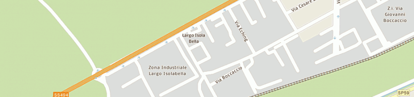 Mappa della impresa autofficina venafro snc di venafro lorenzo e c a TREZZANO SUL NAVIGLIO