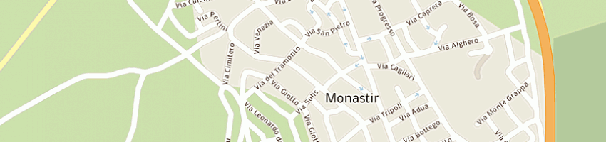 Mappa della impresa coccodi raffaele a MONASTIR