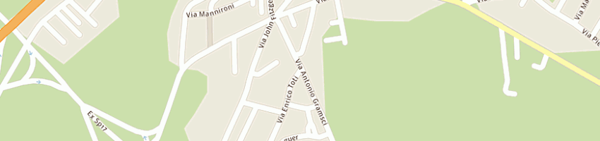 Mappa della impresa piras g e c sdf a OTTANA