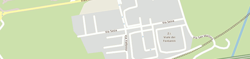 Mappa della impresa xenon srl lighting laser and sound a RHO