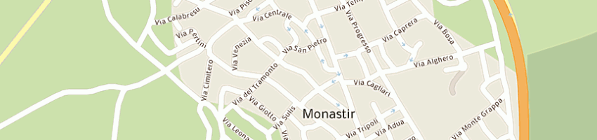 Mappa della impresa pg carpenteria di padovan sergio e c sas a MONASTIER DI TREVISO