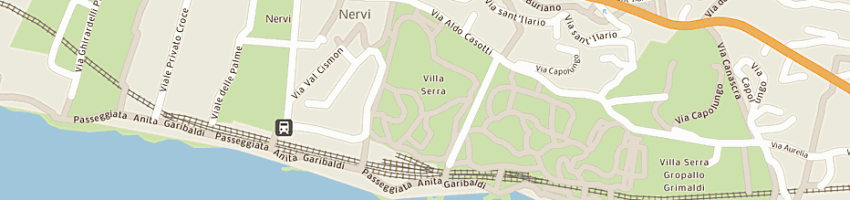 Mappa della impresa a e g di avagnina giorgio snc a GENOVA