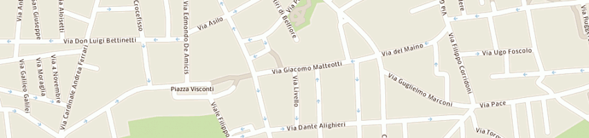 Mappa della impresa casati snc di casati davide e c a RHO