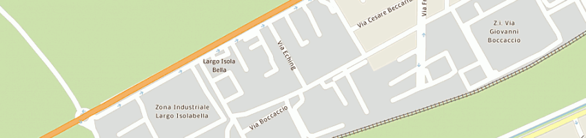 Mappa della impresa ossital srl a TREZZANO SUL NAVIGLIO
