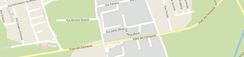 Mappa della impresa hydro - line (spa) a RHO