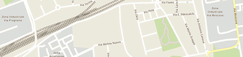 Mappa della impresa generalsider srl a RHO