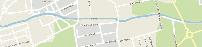 Mappa della impresa sgs - security guard system srl a RHO