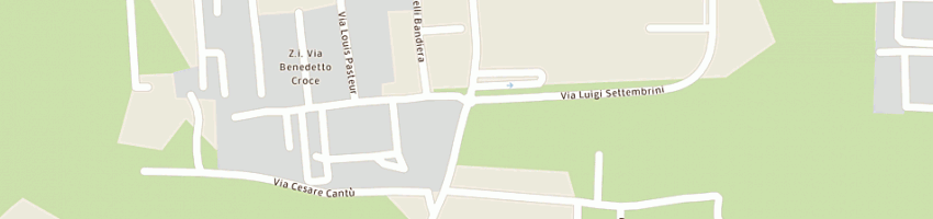 Mappa della impresa badia srl a MILANO