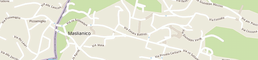 Mappa della impresa bar benito a COMO
