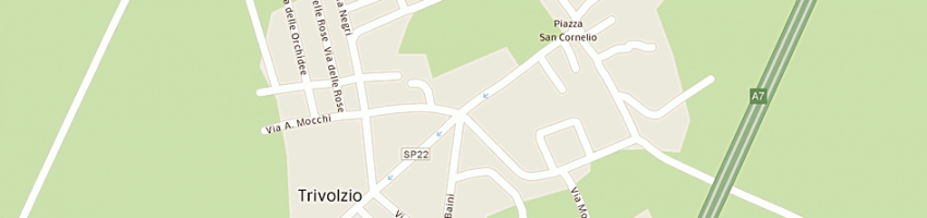 Mappa della impresa municipio a TRIVOLZIO