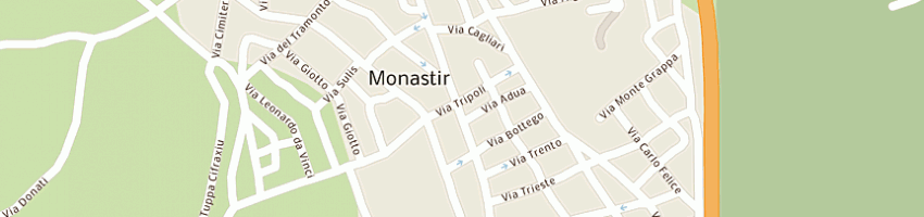 Mappa della impresa piga gianluca a MONASTIR