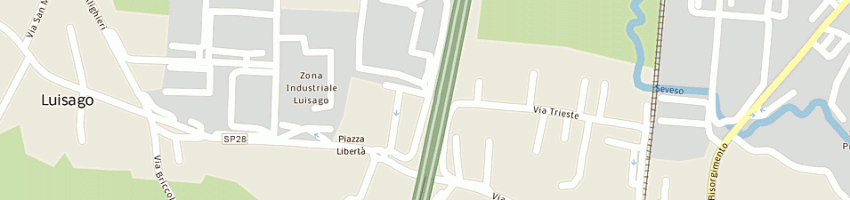 Mappa della impresa artestampa (spa) a LUISAGO