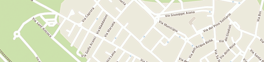 Mappa della impresa sarigu angelo a CAGLIARI