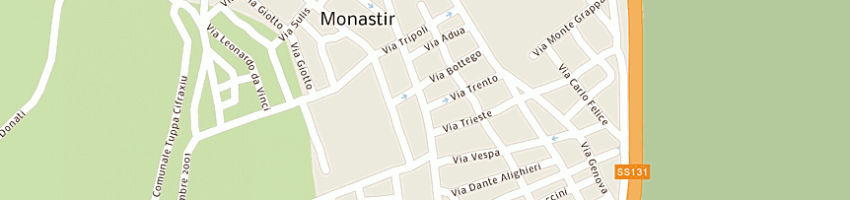 Mappa della impresa arangino antonio a MONASTIR