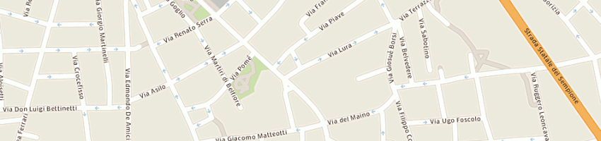 Mappa della impresa nuxpress srl a RHO