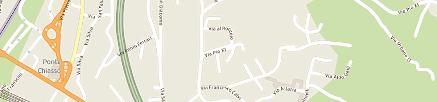 Mappa della impresa ciuffo anna a COMO