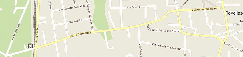 Mappa della impresa tessilquattro (srl) a ROVELLASCA