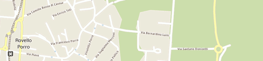 Mappa della impresa aldan srl a ROVELLO PORRO
