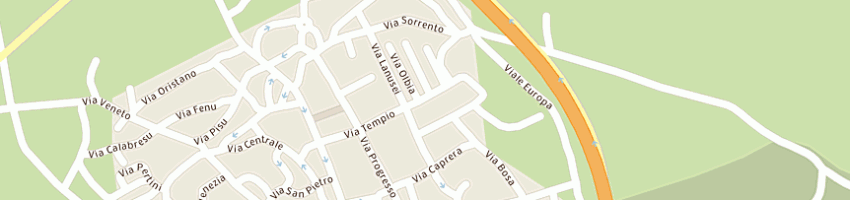Mappa della impresa poste italiane a MONASTIR