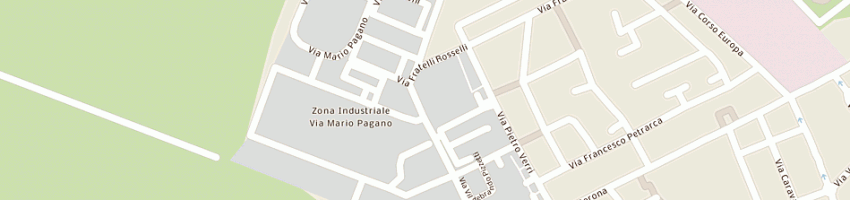 Mappa della impresa maverick sas di ricciardo cecchi e c a MILANO