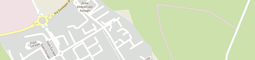 Mappa della impresa vacuum service center srl a CUSAGO