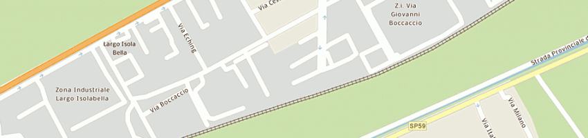 Mappa della impresa proart srl a TREZZANO SUL NAVIGLIO