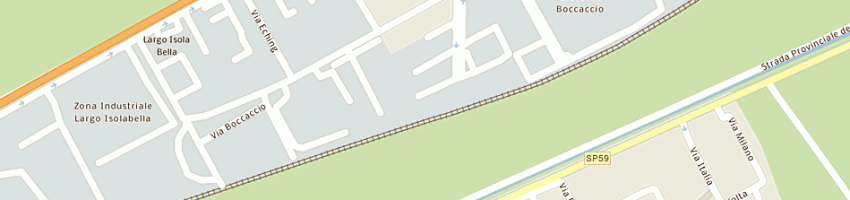Mappa della impresa busato francesco a MILANO
