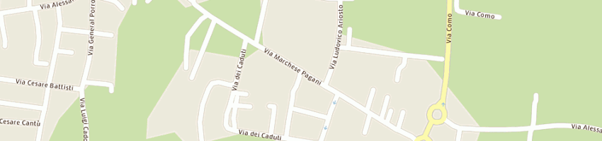 Mappa della impresa zaffaroni gianni a ROVELLO PORRO