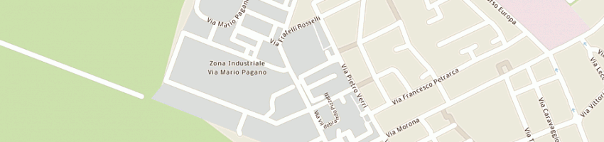 Mappa della impresa entomos services sas di vito filisetti e c a MILANO