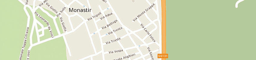 Mappa della impresa comune di monastir a MONASTIR