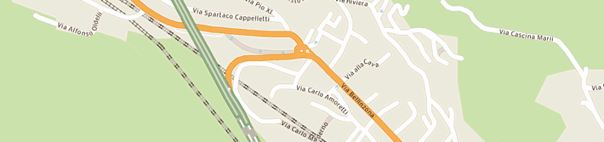 Mappa della impresa autolavaggio rapido a COMO