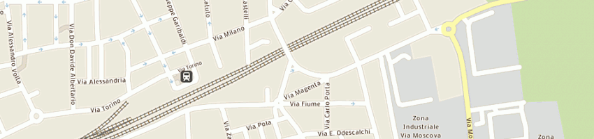 Mappa della impresa comag rho srl a RHO