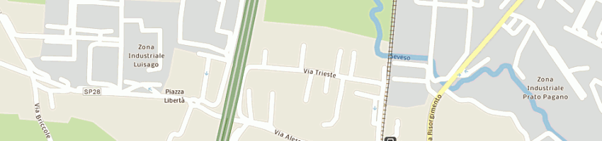 Mappa della impresa rpm di mauro clerici a LUISAGO