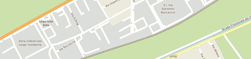 Mappa della impresa zingarelli marino a MILANO