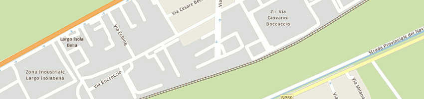 Mappa della impresa servizio casa di claudio daelli a TREZZANO SUL NAVIGLIO