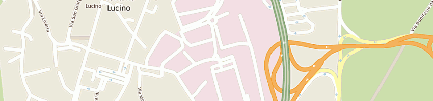 Mappa della impresa bennet spa a MONTANO LUCINO