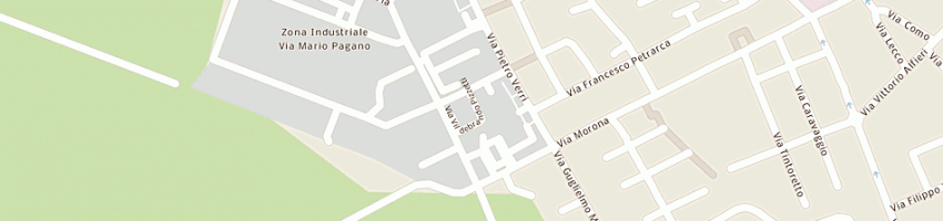 Mappa della impresa geometra bosio sas di bosio e e c a TREZZANO SUL NAVIGLIO