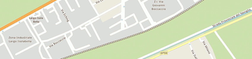 Mappa della impresa fanucchi srl a TREZZANO SUL NAVIGLIO