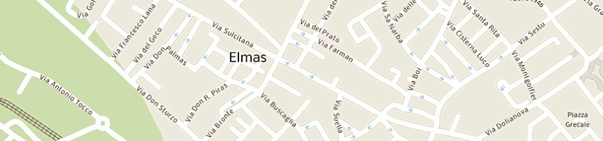 Mappa della impresa sarigu giovanni e figli snc a ELMAS