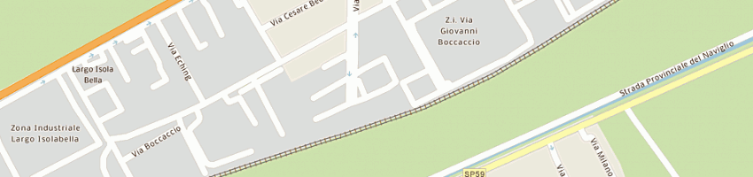 Mappa della impresa coimpex srl a TREZZANO SUL NAVIGLIO