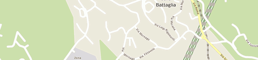 Mappa della impresa malacarne fratelli e c (snc) a SAN FERMO DELLA BATTAGLIA