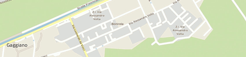 Mappa della impresa garbelli sergio a GAGGIANO