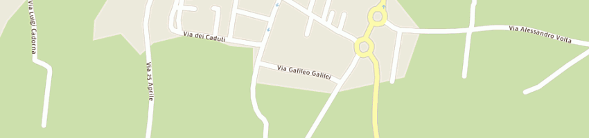 Mappa della impresa gamma elettrica srl a ROVELLO PORRO
