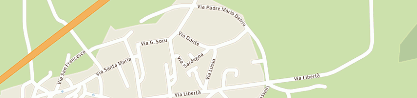 Mappa della impresa hotel paradiso a NUORO