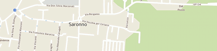 Mappa della impresa indirizzoambiente di crespi flaviano a SARONNO