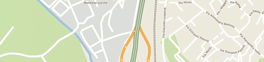 Mappa della impresa societa' ausiliaria del traffico (srl) a GRANDATE