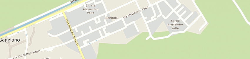 Mappa della impresa flli vavassori srl a GAGGIANO
