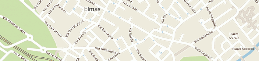 Mappa della impresa zuddas benito a ELMAS